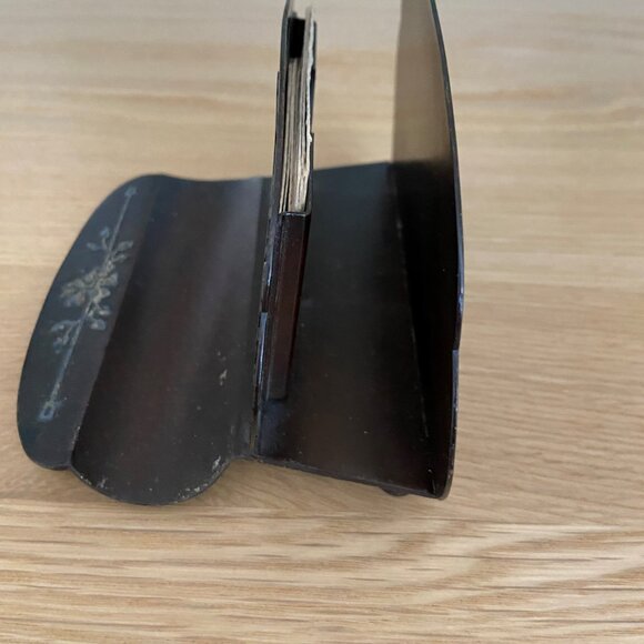 Vintage Heintz Metal Art Shop Letter Holder With Perpetual Calendar and Letter O - Picture 7 of 10